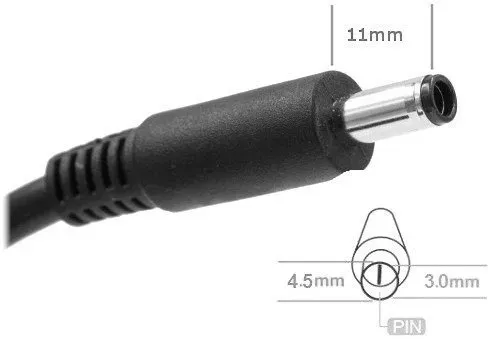 Originales Dell AC Adapter 45W 19.5V 2.31A 4,5x3,0x11mm LA45NM131