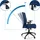 HJH Office COSIO I Stoff Blau