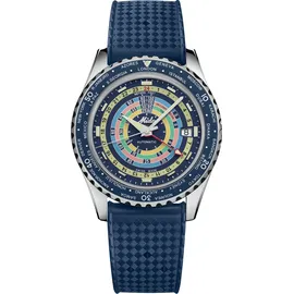 Mido Ocean Star Decompression Worldtimer blau 40,5 mm M026.829.17.041.00