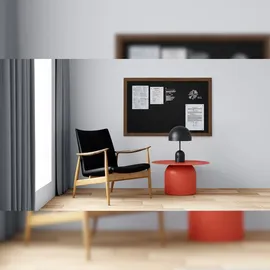 ALLboards Magnetische Kreidetafel 120x90 cm, Holzrahmen