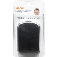 Lascal 12564 Wandausgleich-Kit für KiddyGuard Schwarz – Montageset für Fußleiste