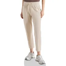 Cecil Mid Waist Slim Leg Hose Casual Fit Beige XXL