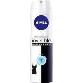 NIVEA Invisible Black&White antiperspirant spray 48H Pure 150ml