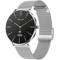 MEIION beyerswerk lunapro smartwatch Damen Frauen Smartwatch mit Bluetooth Telefonfunktion, HD Touchscreen, Herzfrequenz und Schlafmonitor, IP68 wasserdicht, Fitness-Tracker für iOS und Android