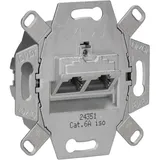 Jung UAE8-8UPOK6 Datendose Cat. 6 / Cat. 6A iso 2 x 8-pol. für 2 Terminals