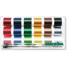 Madeira 8045 Stickbox Polyneon 18 Farben à 400 m