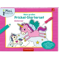 Coppenrath Verlag Mein großes Prickel-Starterset: Einhörner - Mini-Künstler