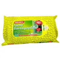 Reinex Feuchte Glasreinigungstücher, 30 Stück
