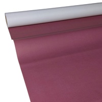 JUNOPAX Papiertischdecke bordeaux-rot 50m x 0,75m, nass- und wischfest
