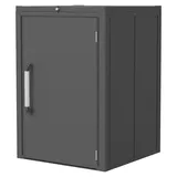 primeyard Mülltonnenbox 84 x 84 x 120 cm anthrazit
