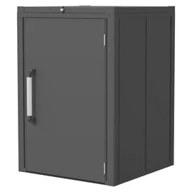 primeyard Mülltonnenbox 84 x 84 x 120 cm anthrazit
