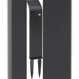 Sygonix SY-4677494 LED-Außenstandleuchte mit Bewegungsmelder LED 1.2 W Schwarz