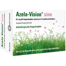 Azela-vision sine 0,5 mg/ml Augentropfen im Einzeldosisbehältnis 20X0,3 ml