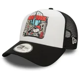 New Era A-Frame Mesh Trucker Cap - Graphic Print schwarz