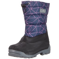 CMP Kinder Sneewy Snow Boots Walking Shoe, B Blue Fucsia, 30