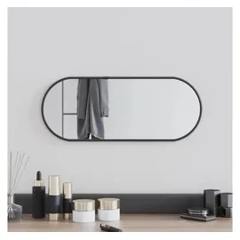 vidaXL Wandspiegel 50 x 20 cm Schwarz