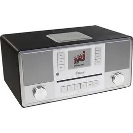 Block Design Radio Aurora schwarz matt 36 Watt CD MP3 Bluetooth USB WLAN