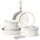 just perfecto household appliances Just Perfecto Töpfe Pfannen 11-Teilig,Topfset Pfannenset mit abnehmbaren Griffen,Pfanne 20/26cm,Topf 18/20cm,Tiefe Bratpfanne 26cm,Antihaftversiegelung,Kochen stapelbar topf Induktion,Ofenfest (Biege)