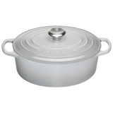 Le Creuset Signature Bräter 35 cm oval perlgrau