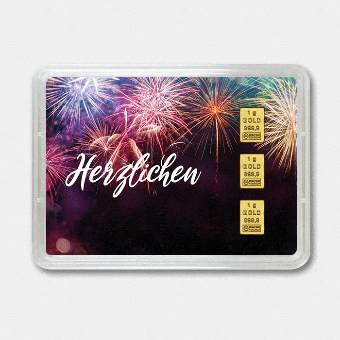 Goldbarren 3g 