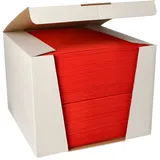 Papstar 100 Servietten "ROYAL Collection" 1/4-Falz 40 cm x 40 cm rot