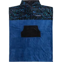 QUIKSILVER HOODY TOWEL Poncho 2025 estate blue