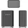 ORICO 9728C3 Dual-Big DAS-Lösung 2 x 2,5" HDD/SSD / 3,5" HDD - Schwarz