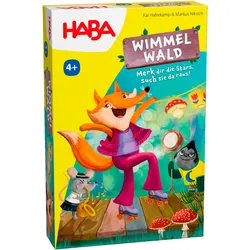 Spiel HABA "Wimmelwald", bunt, Spiele, Kinder, Holz, Pappe