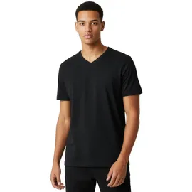 Olymp Herren T-Shirts, schwarz, schwarz, NOS