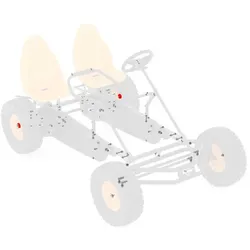 BERG Montage-Set für Duo Coaster Pedal-Gokart