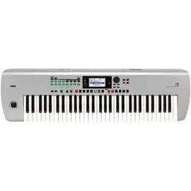 Korg I3 Keyboard Arranger - 61 Notes, Grey Matt Silber