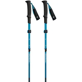 Black Diamond Distance Carbon FLZ Wanderstöcke (Größe 125CM, blau)