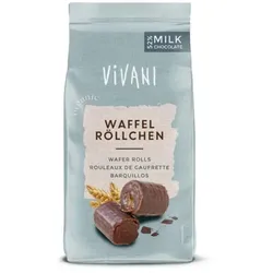 Vivani Waffel Röllchen Vollmilch bio
