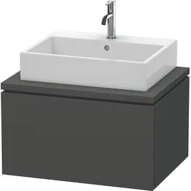 Duravit L-Cube 72x54,7cm, graph ma, f Konsole, 1 Auszug
