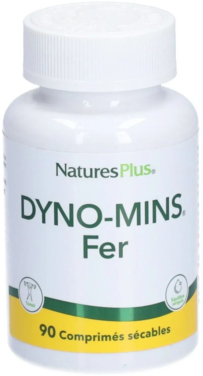 NATURE'S+ DYNO-MINS FER CPR 90. 90 comprimé(s)