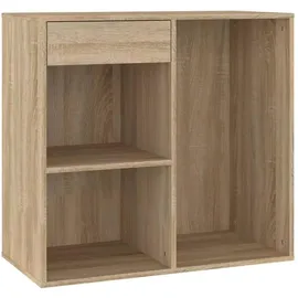 vidaXL Kosmetikschrank Sonoma-Eiche 80x40x75 cm Holzwerkstoff