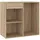 vidaXL Kosmetikschrank Sonoma-Eiche 80x40x75 cm Holzwerkstoff
