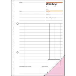 Sigel Bestellformular - 50 Blatt - A5 - Kopie