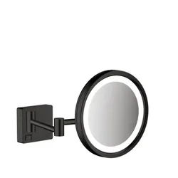 hansgrohe Rasierspiegel AddStoris mattsc mit LED Licht