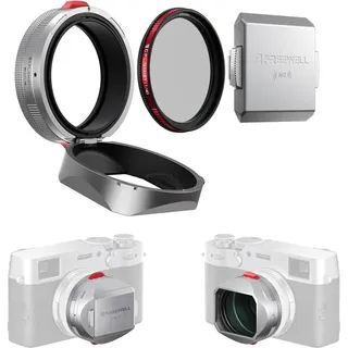 Freewell Fuji X100 Series Real Lens Hood(Silver)
