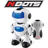 NINCO Roboter Nbots Glob. Mit Licht und Sound CH RTF Weiß/Blau (NT10039)