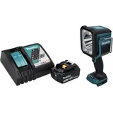 Makita DML 812 RT1 Akku LED Handstrahler Taschen Lampe 18 V 1250 lm + 1x Akku 5,0 Ah + Ladegerät