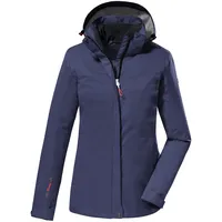 KILLTEC Damen Funktionsjacke/Outdoorjacke mit abzippbarer Kapuze Kurzgröße KOS 133