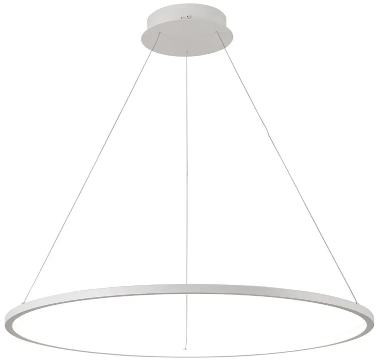 Italux PND-56135B-080RPC-WH LED Pendelleuchte Vinola | 48W integrierte LED-Quelle | 1700lm | 3000+4000K