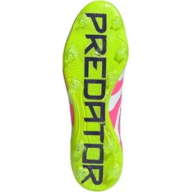 adidas Predator Pro FG Herren Cloud White/Lucid Pink/Lucid Lemon 47 1/3