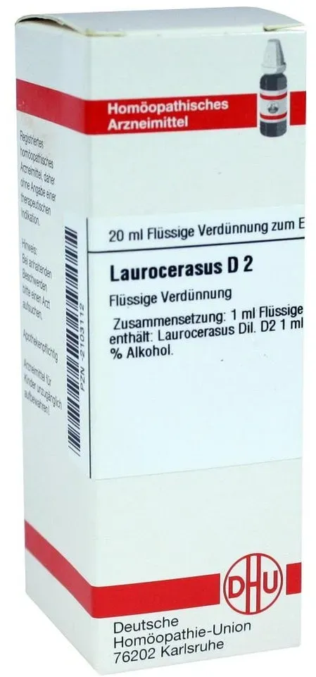 Laurocerasus D 2 Dilution 20 ml