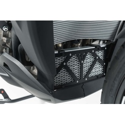 SW-Motech Olie koeler bewaker - Zwart /Zilver. BMW S 1000 XR (15-19).