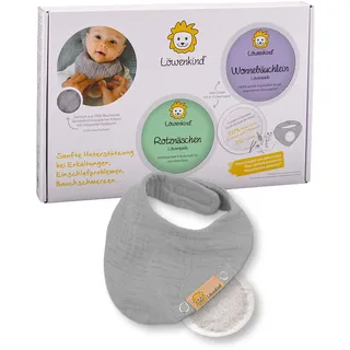 löwenkind Einsteigerbox mit Halstuch 'Baby' - Wonnebäuchlein und Rotznäschen 2x5 St Kräuter