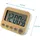 Intirilife Digitaler Timer Holzoptik 9 x 3 x 7 cm Kurzzeitmesser