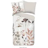 Good Morning Moya Blumen Grau 135 x 200 cm + 2 x 80 x 80 cm